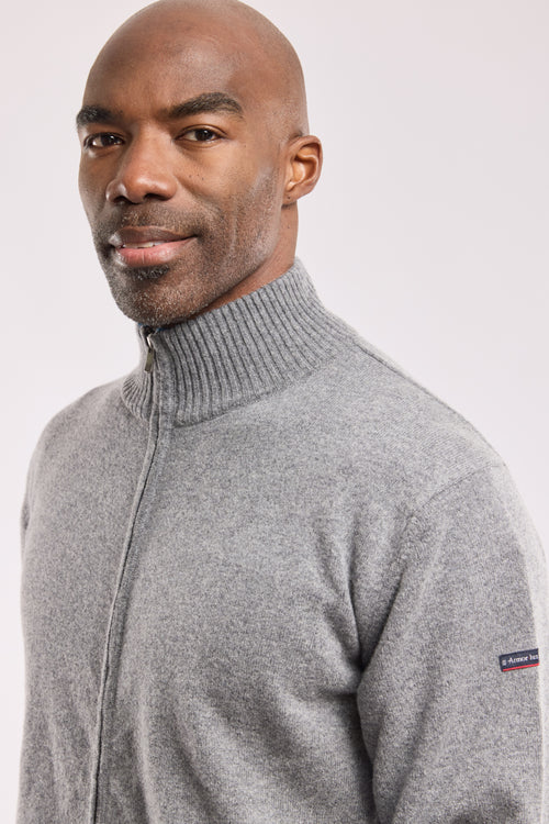 Gilet zippé - lambswool - Armor-lux - 2