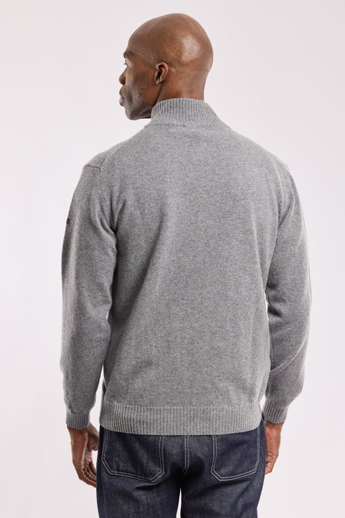 Gilet zippé - lambswool - Armor-lux - 3