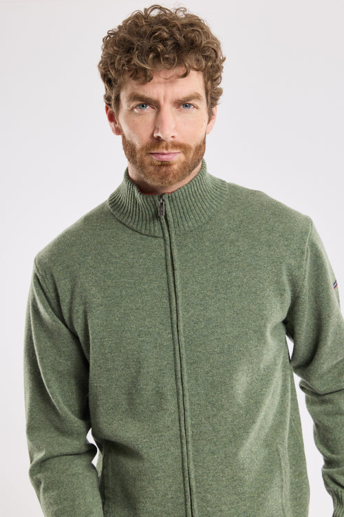 Cardigan zippé - lambswool - Armor-lux - 2