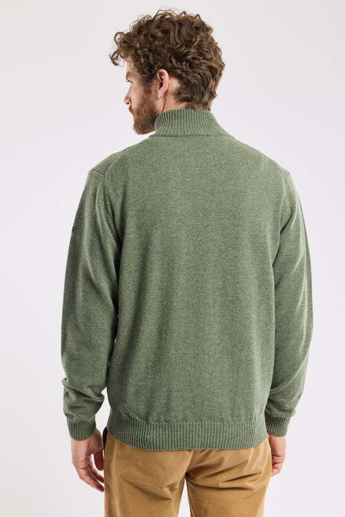 Cardigan zippé - lambswool - Armor-lux - 4