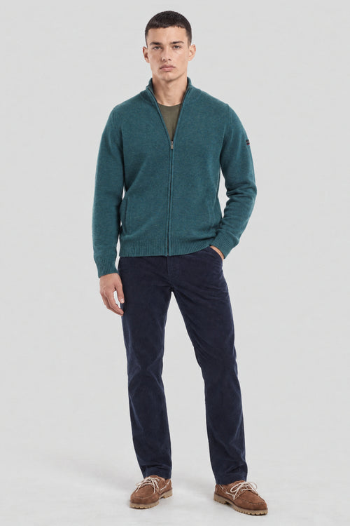 Cardigan zippé - laine - Armor-lux - 2