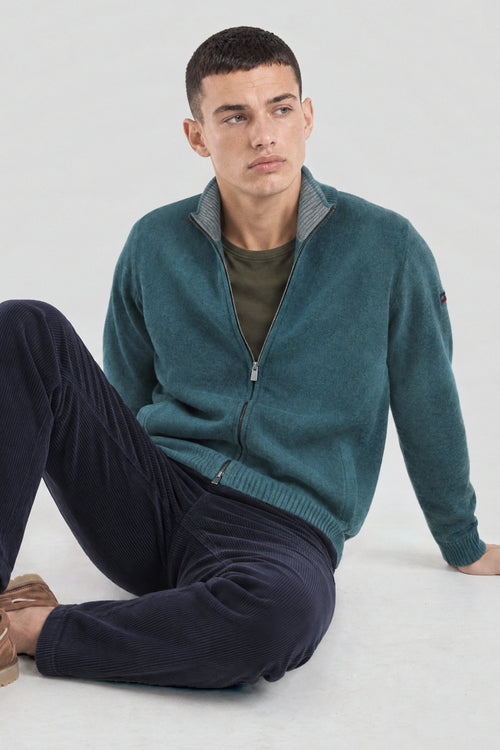 Cardigan zippé - laine - Armor-lux - 3