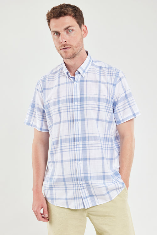 Short-sleeved shirt – cotton - Armor-lux - 1