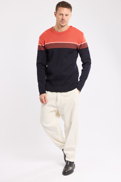 Pull marin rayé - laine - Armor-lux - 4