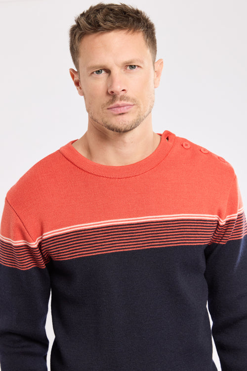 Pull marin rayé - laine - Armor-lux - 2