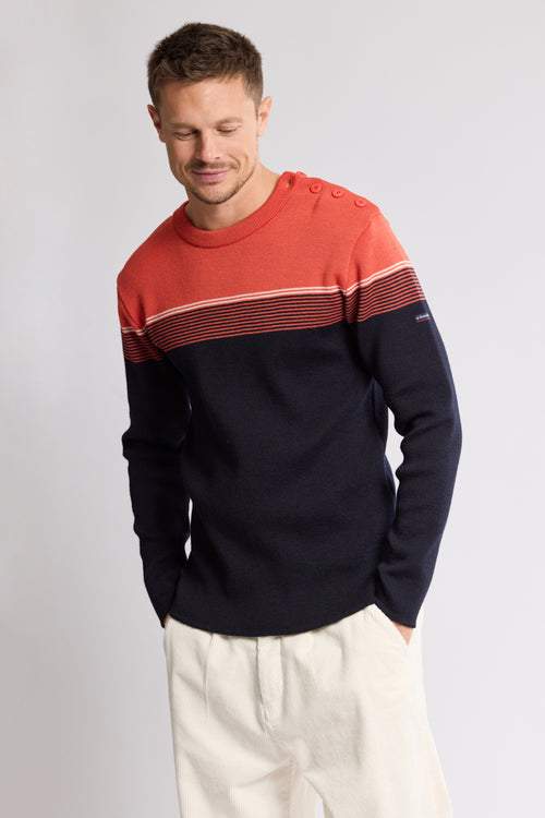 Pull marin rayé - laine - Armor-lux - 3