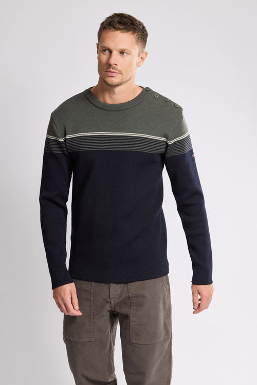 Pull marin - laine - Armor-lux - 1
