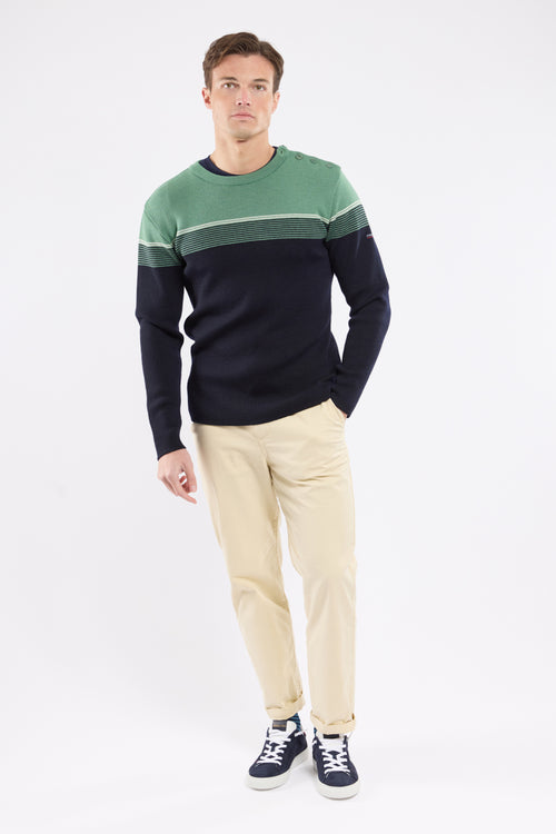 Pull marin rayé - laine - Armor-lux - 3