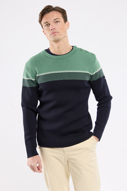 Pull marin rayé - laine - Armor-lux - 5
