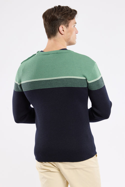 Pull marin rayé - laine - Armor-lux - 4