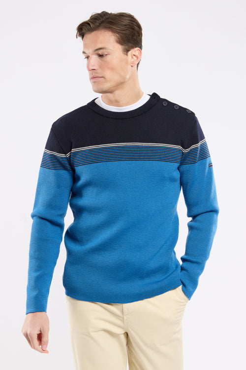Pull marin rayé - laine - Armor-lux - 5