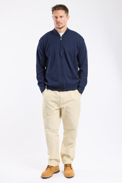 Zip-up cardigan - cotton - Armor-lux - 4