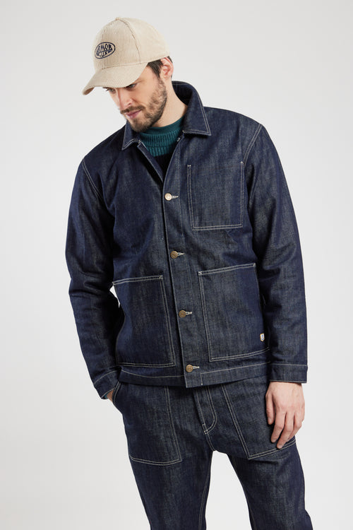 Denim fisherman jacket - Armor-lux - 4