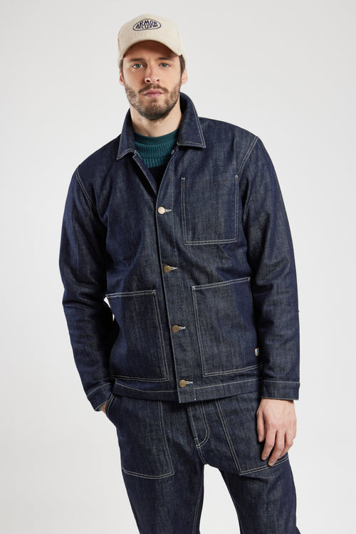 Denim fisherman jacket - Armor-lux - 1