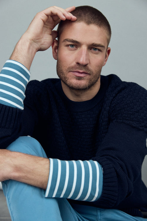 Knitwear jumper - wool - Armor-lux - 2