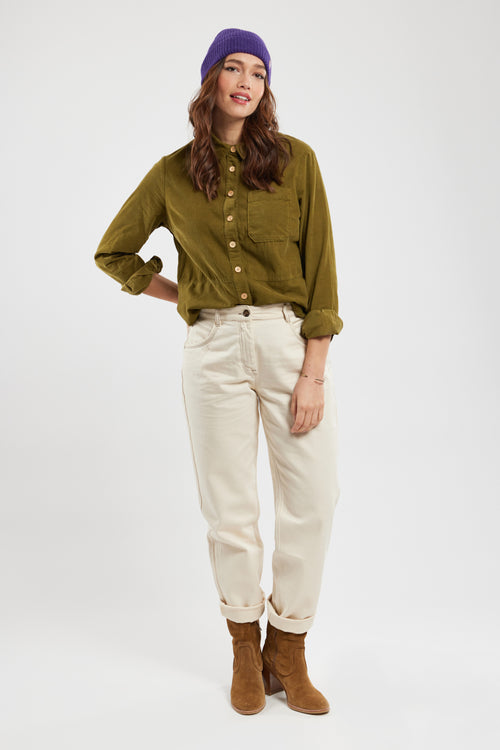 Chemise velours ras - coton - Armor-lux - 4