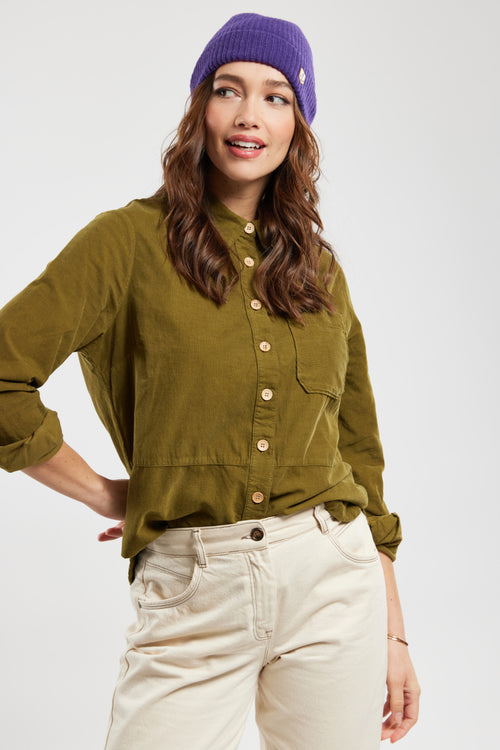 Velvet shirt - cotton - Armor-lux - 1