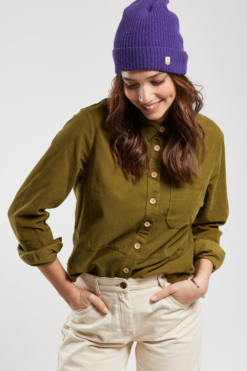 Chemise velours ras - coton - Armor-lux - 5