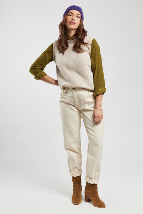 Pull sans manche - laine - Armor-lux - 3