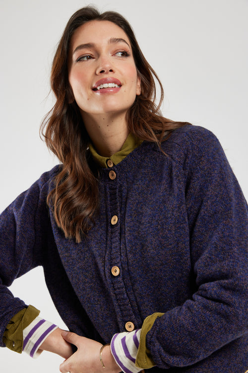 Cardigan boutonné - laine - Armor-lux - 3