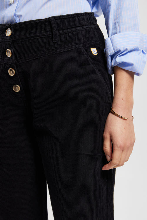 Pantalon taille élastique - velours côtelé - Armor-lux - 3