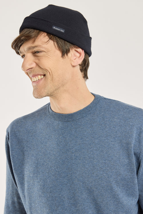 Plain hat - wool and acrylic - Armor-lux - 1