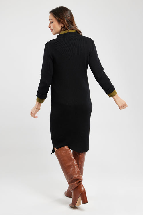 Langes Kleid - Wolle - Armor-lux - 5
