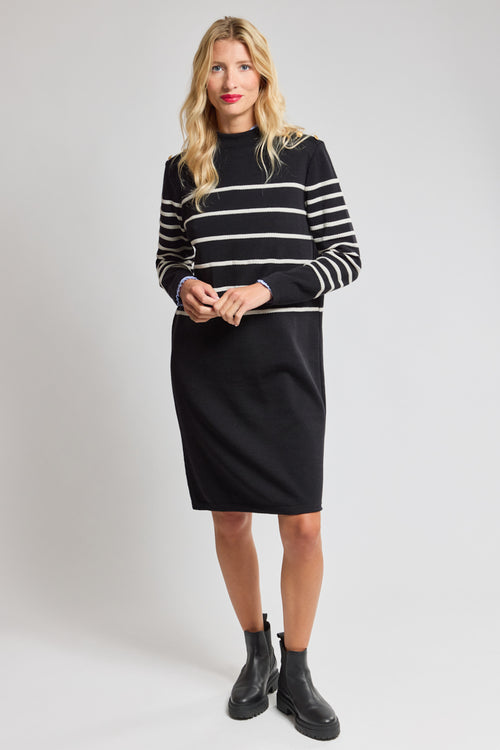 Robe pull rayée - laine - Armor-lux - 1