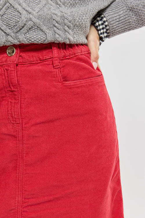 Corduroy skirt - cotton - Armor-lux - 3