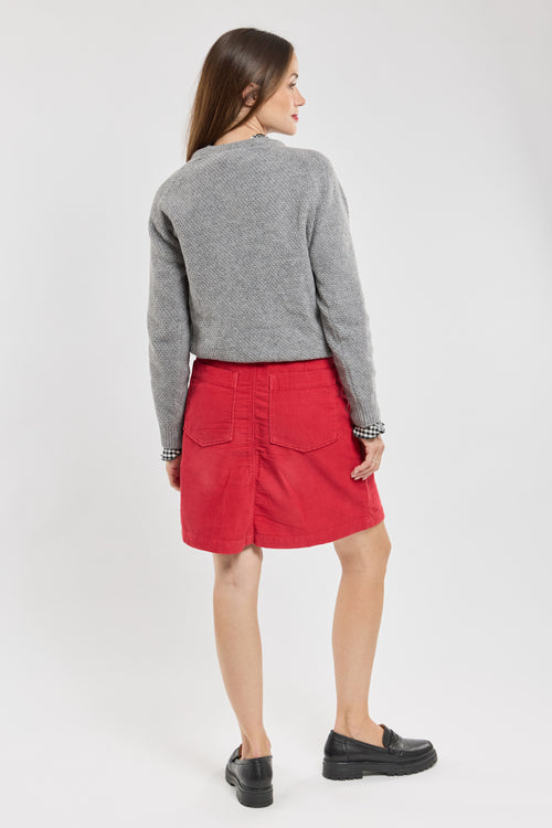 Corduroy skirt - cotton - Armor-lux - 2