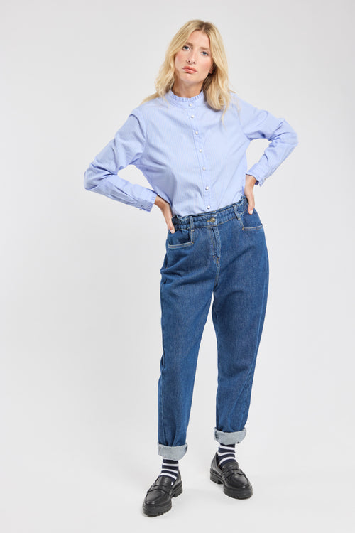 Jean taille élastique - coton - Armor-lux - 1
