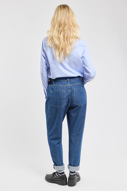 Jeans with elasticated waist - cotton - Armor-lux - 2