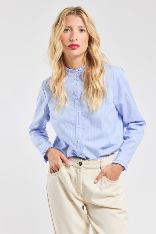 Striped blouse - cotton - Armor-lux - 1