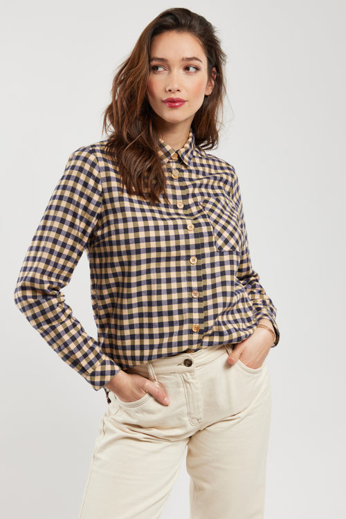 Chemise à carreaux - twill - Armor-lux - 1