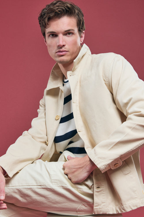 Veste pêcheur - coton canvas - Armor-lux - 1
