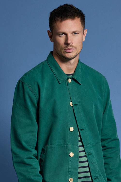 Veste pêcheur - coton canvas - Armor-lux - 1