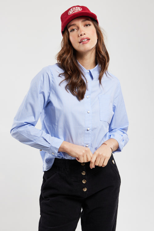 Chemise fines rayures - coton - Armor-lux - 4