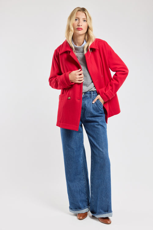 Caban double boutonnage - laine - Armor-lux - 5