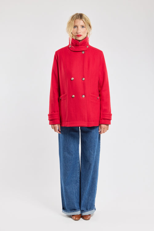 Caban double boutonnage - laine - Armor-lux - 1