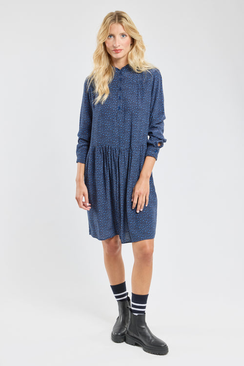 Robe imprimé léopard - cupro - Armor-lux - 3