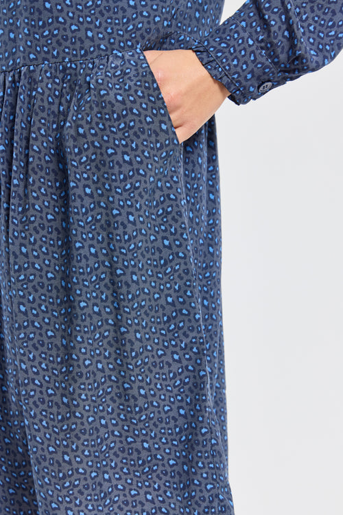 Robe imprimé léopard - cupro - Armor-lux - 4