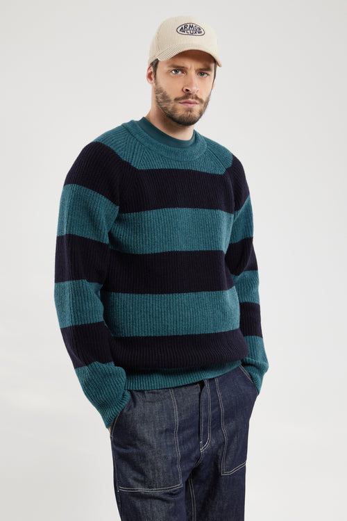 Striped jumper - lambswool - Armor-lux - 4