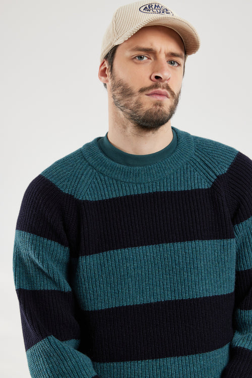 Striped jumper - lambswool - Armor-lux - 2