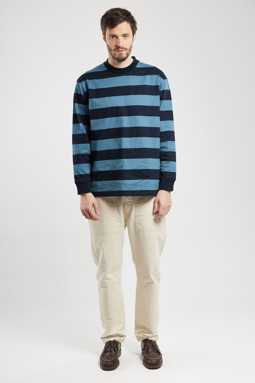 Striped sweatshirt - thick cotton - Armor-lux - 4