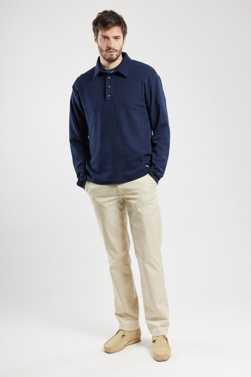 Polohemd mit langen Ärmeln - Baumwolle - Armor-lux - 4