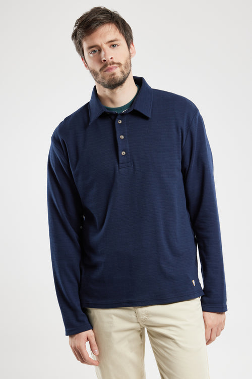 Polohemd mit langen Ärmeln - Baumwolle - Armor-lux - 3