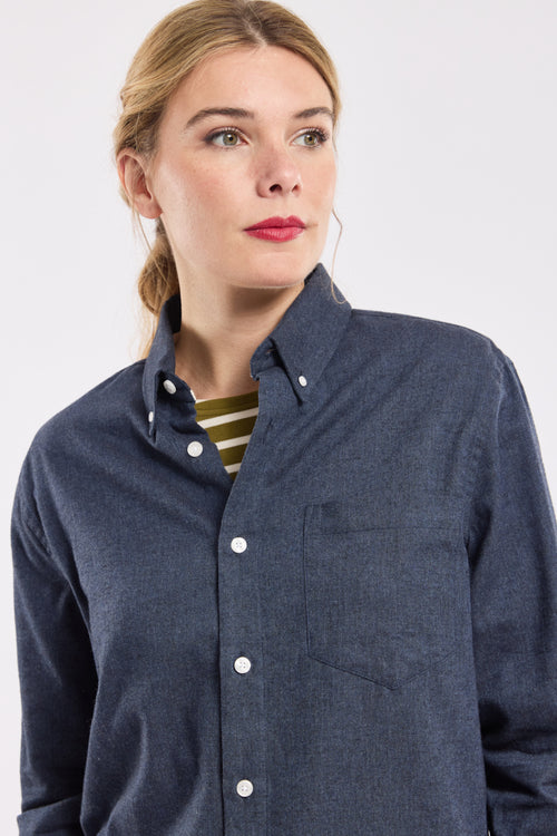 Gerade geschnittenes Hemd – Baumwolle - Armor-lux - 5