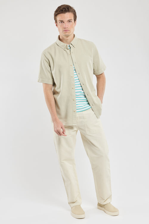 Short-sleeved shirt - cotton - Armor-lux - 4