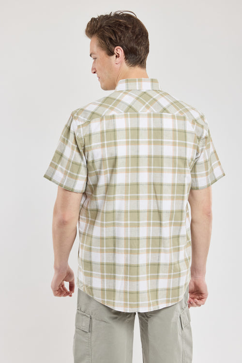 Chemise manches courtes - coton lin - Armor-lux - 5