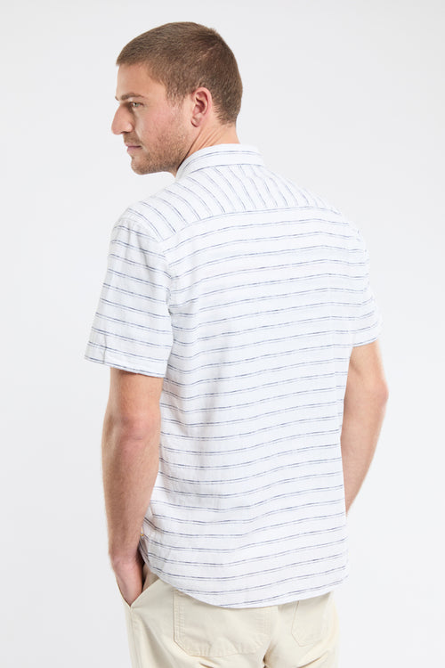Short-sleeved shirt – linen and cotton - Armor-lux - 6